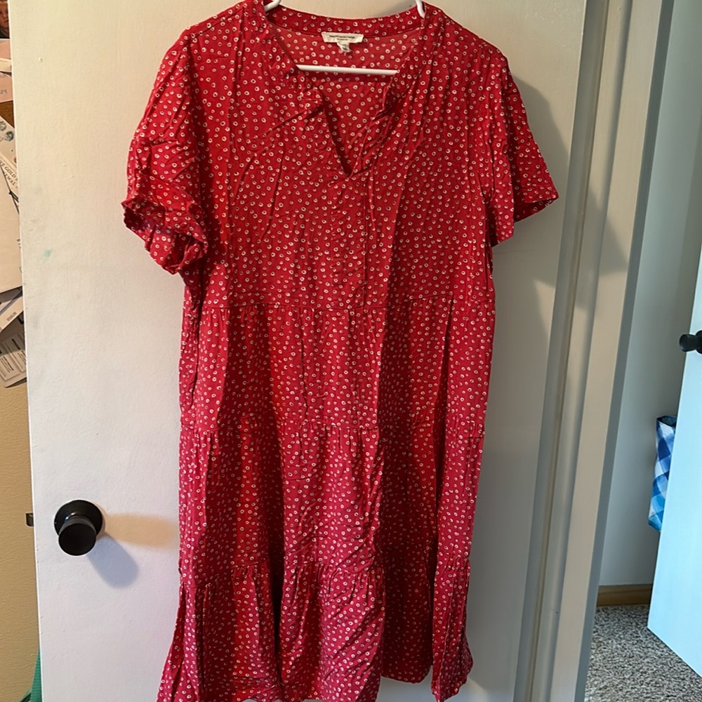 Short sleeve Tiered dress